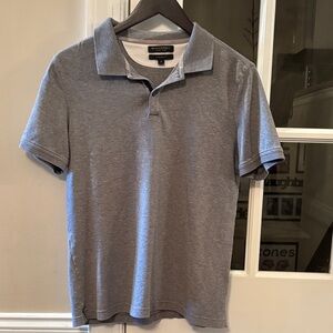 Banana Republic Classic Gray Polo Shirt